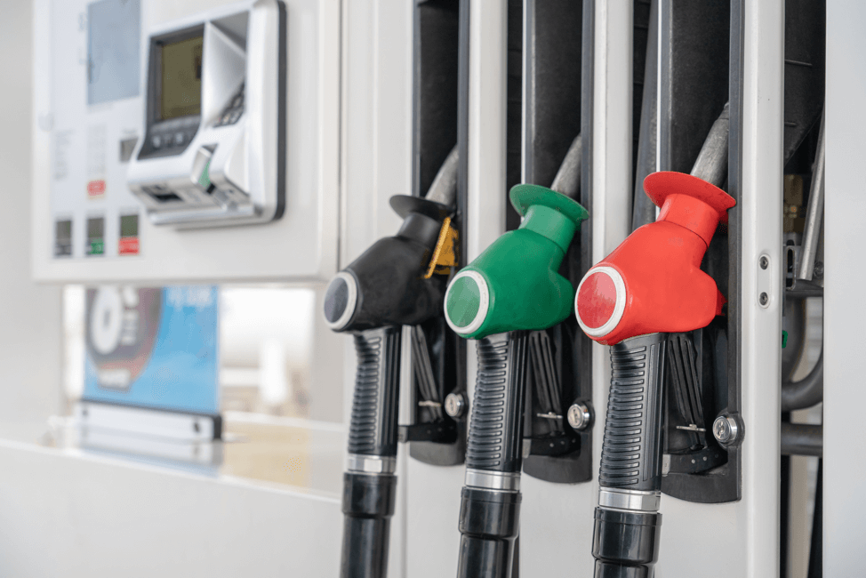 Gas-pumps-at-gas-station