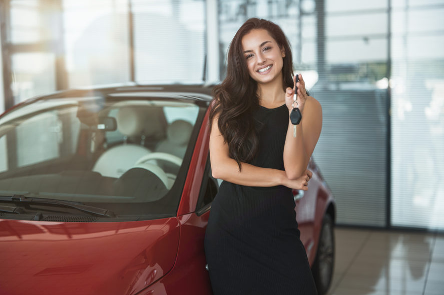 woman-buying-used-car-aftermarket-products
